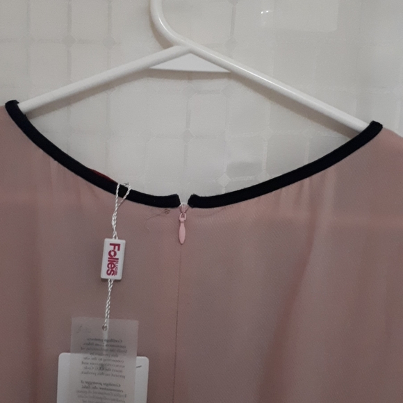 Follies Women Pink Round  Neck Dress - Picture 8 of 9